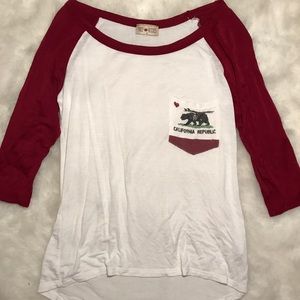 California republic half sleeve shirt