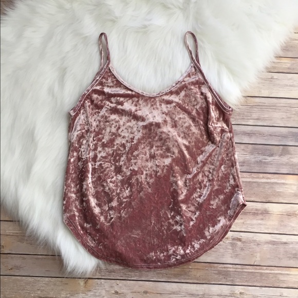 ✨Last One- PRICE FIRM✨Dusty Rose Velvet Top - Picture 4 of 8