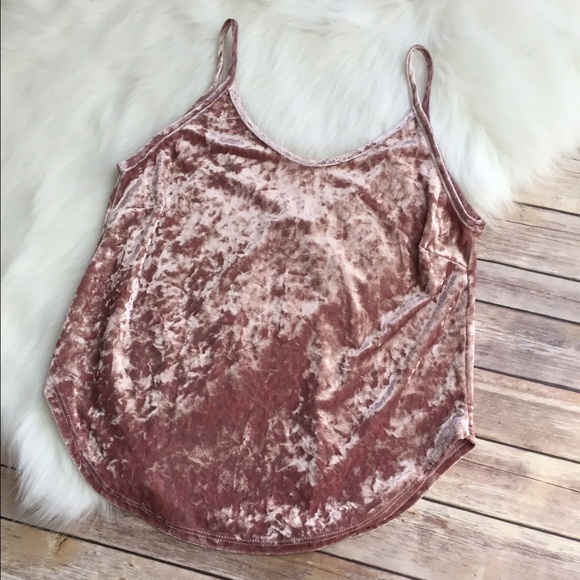 ✨Last One- PRICE FIRM✨Dusty Rose Velvet Top - Picture 5 of 8