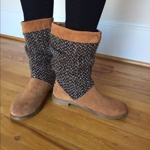 TOMS 🇦🇷 Brown Sweater Boots