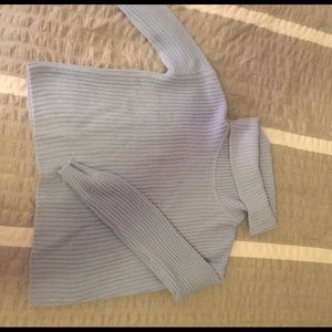 Cropped Turtleneck Sweater