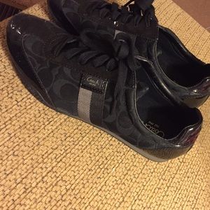 Black Coach Kinsley Sneaker