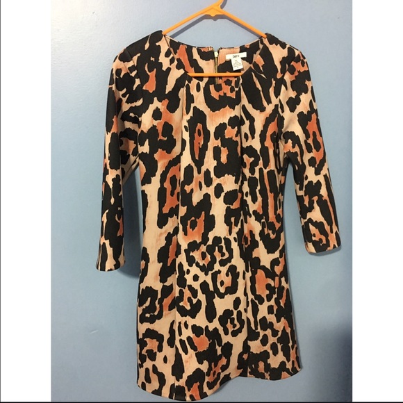 Leopard Cheetah Print Formal Dress