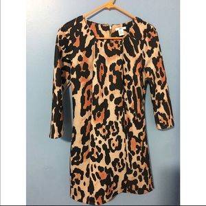 Leopard Cheetah Print Formal Dress