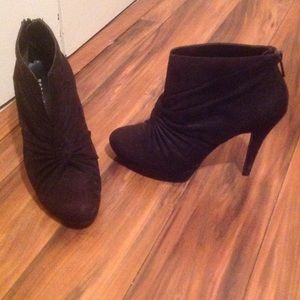 Black Booties with Heel
