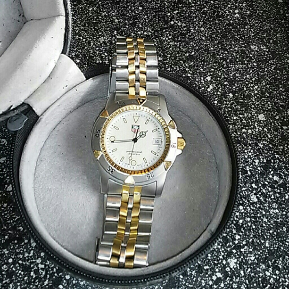 Tag heuer watch. 2 tone stainless . Good condition