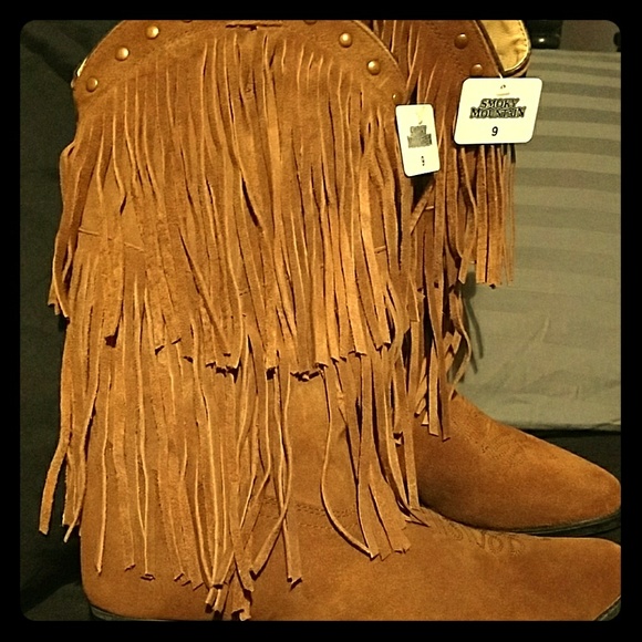 fringe boots