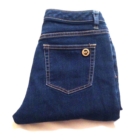 Michael Kors Capri Crop Skinny Jeans Sz 4