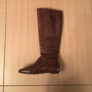 Brown Leather Boots