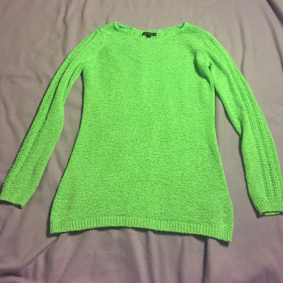 Rachel Zoe textured green sweater SZ M Mint cond. - Picture 4 of 4