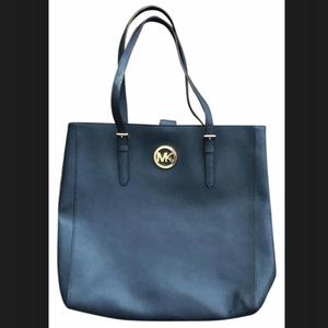 Michael Kors Navy Tote Bag
