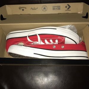 Red converse