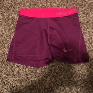 Nike pro shorts