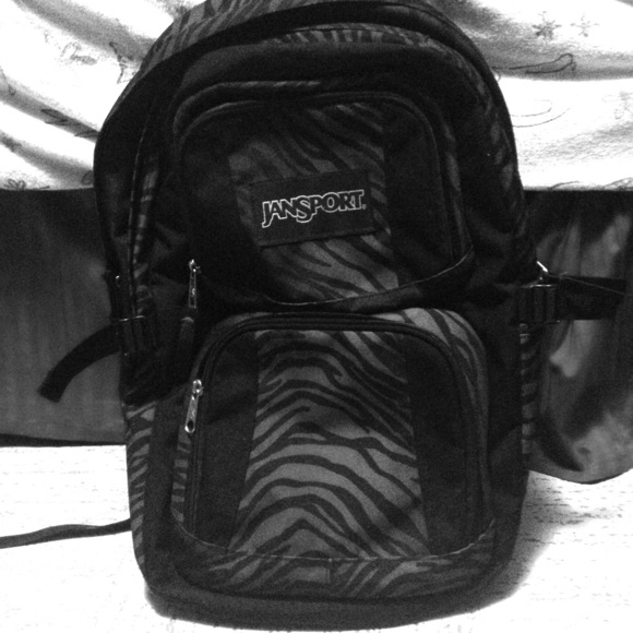 Jansport Handbags - Zebra Printed JanSport Backpack