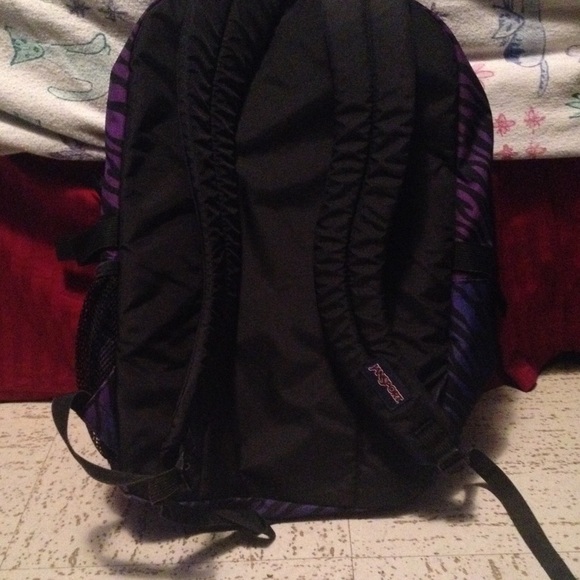 Zebra Printed JanSport Backpack - Picture 3 of 3