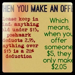 WHEN YOU MAKE AN OFFER......