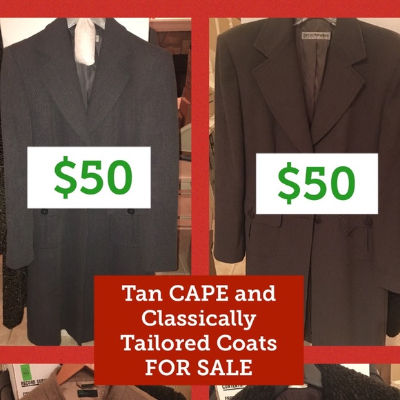 Armani Wool Classic Coats
