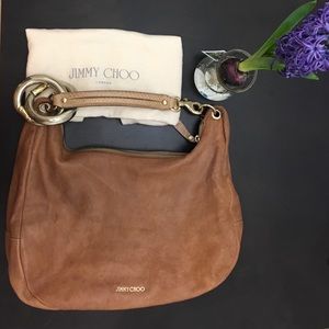 Jimmy Choo Solar large Hobo shoulder bag Jimmy Choo Solar large Hobo shoulder bag