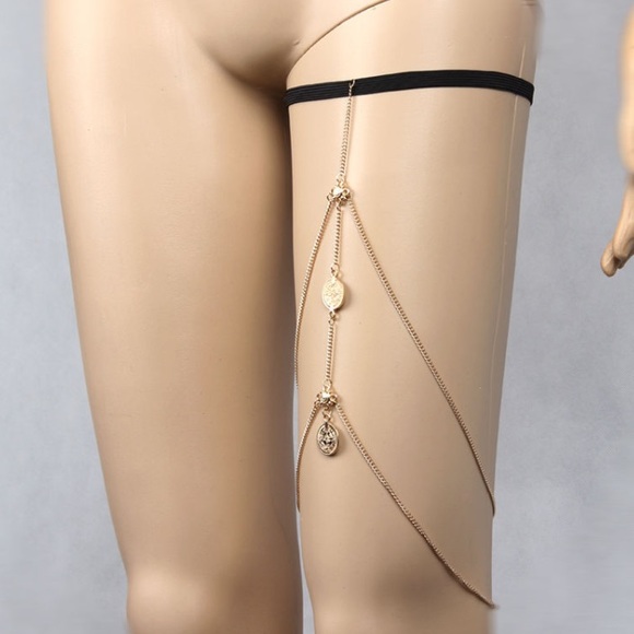 Hot Fashion 2017 🌴Gold Body Harness - Picture 6 of 7