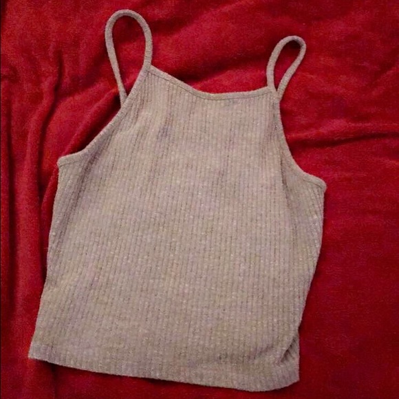 Brandy Melville Tops - Gray crop top