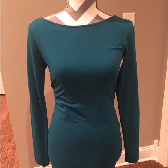 Teal dress