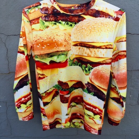 BURGER SWEATER 🍔