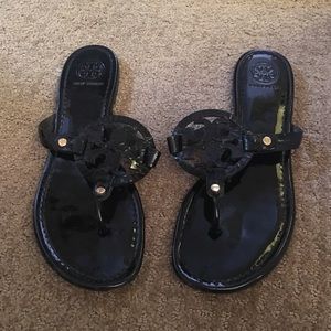 Tory Burch Black Miller Sandal