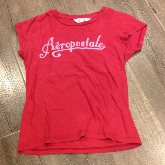 Red aeropostale shirt