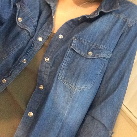 Jean colored jacket - Picture 2 of 2