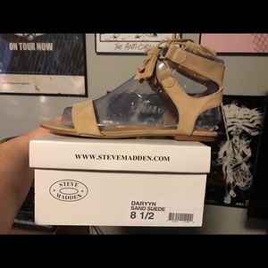 Steve Madden suede sandals