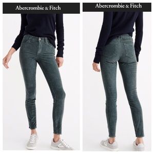 Corduroy skinny pants