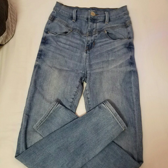 BDG high rise seam jean ankle