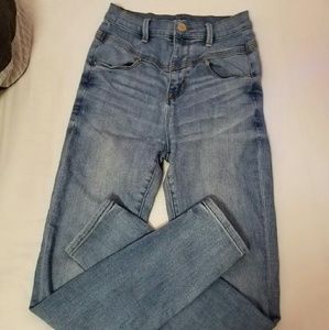 BDG high rise seam jean ankle