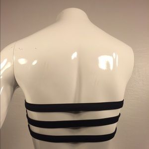 NWOT adorable bandeau swim top