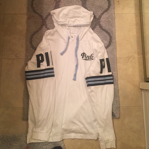 VS pink long sleeve hoodie