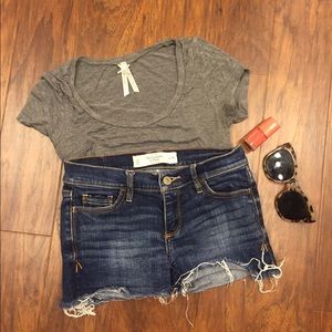 A&F jean shorts size 25, NWOT