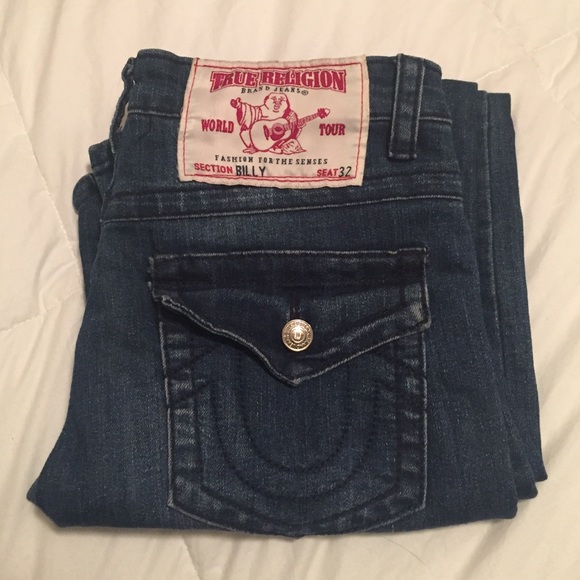 True religion jeans dark wash