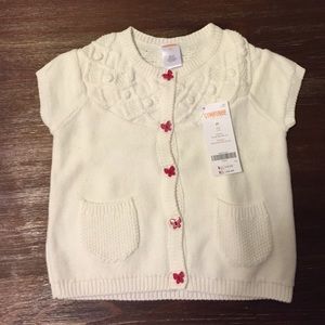 Gymboree Short Sleeve Sweater
