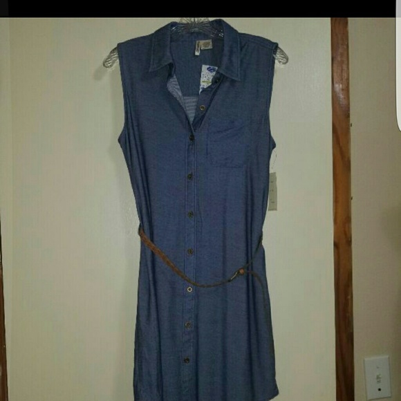 Denim dress