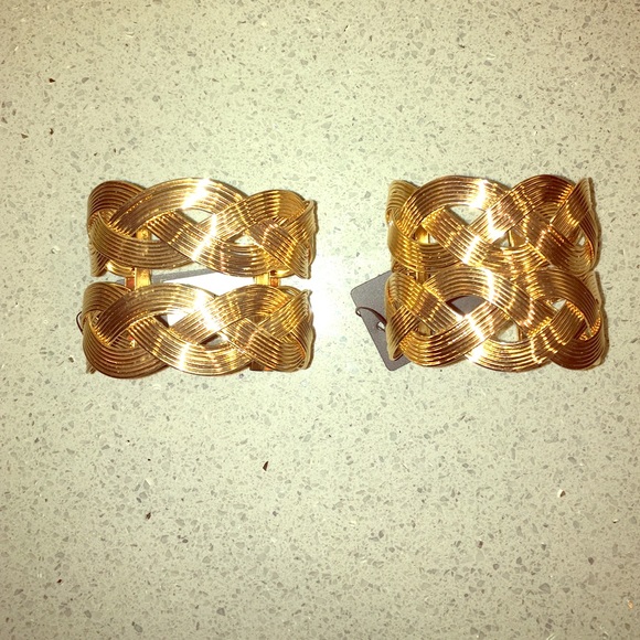 Gold bracelets