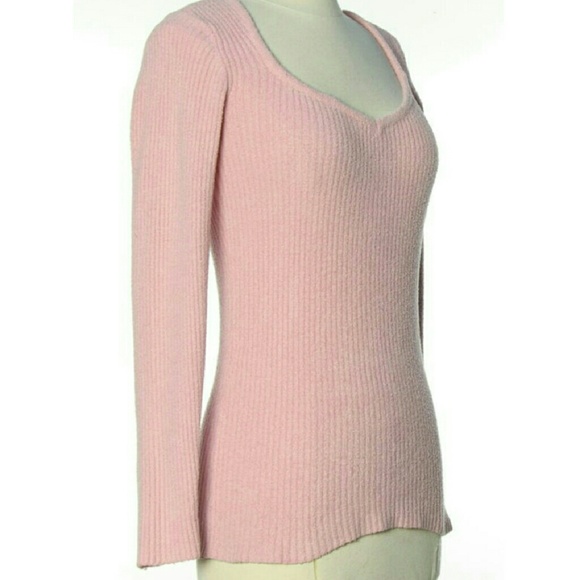 INC International Concepts Sweaters - Pink Sweater Ribbed Longsleeve Cozy Top Girly S INC International Concepts Sweaters - Pink Sweater Ribbed Longsleeve Cozy Top Girly S