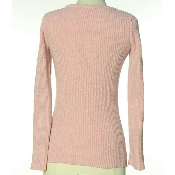 INC International Concepts Sweaters - Pink Sweater Ribbed Longsleeve Cozy Top Girly S INC International Concepts Sweaters - Pink Sweater Ribbed Longsleeve Cozy Top Girly S