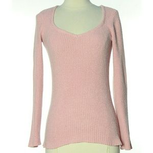 INC International Concepts Sweaters - Pink Sweater Ribbed Longsleeve Cozy Top Girly S INC International Concepts Sweaters - Pink Sweater Ribbed Longsleeve Cozy Top Girly S