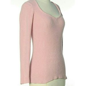 INC International Concepts Sweaters - Pink Sweater Ribbed Longsleeve Cozy Top Girly S INC International Concepts Sweaters - Pink Sweater Ribbed Longsleeve Cozy Top Girly S