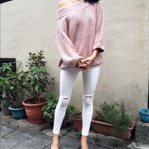 Chunky Sweater Pullover blush/dusty pink