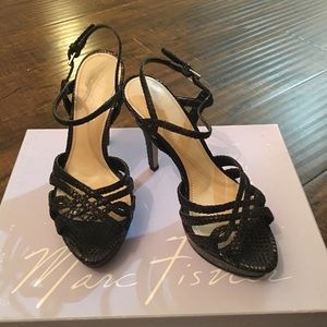 Marc Fisher black high heels