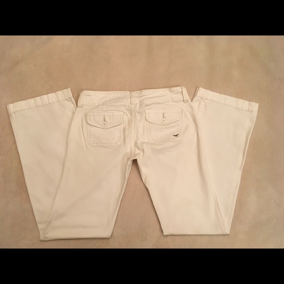Hollister Pants - White