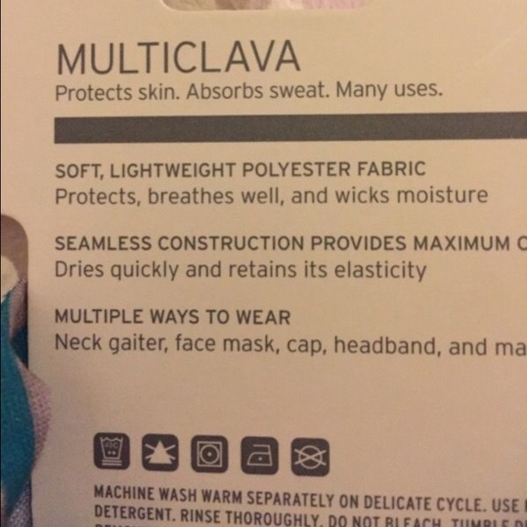 Eddie Bauer neck warmer/ multiclava.  NWT - Picture 3 of 3