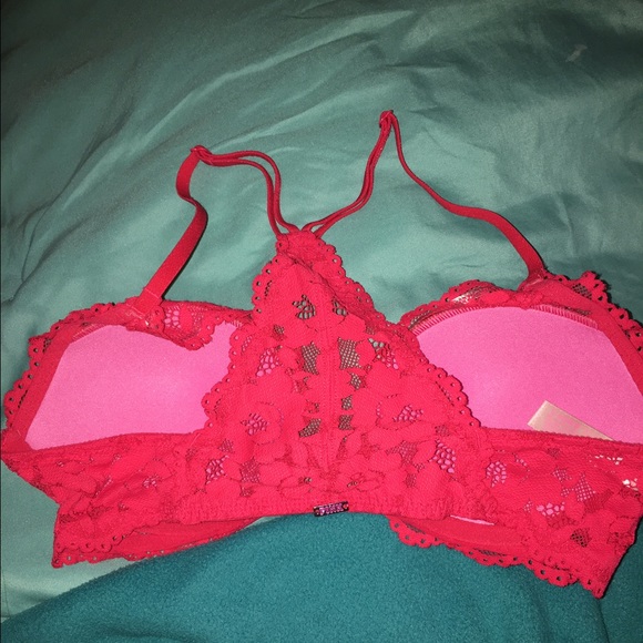 VS PINK bra, red, front hook - Picture 3 of 3