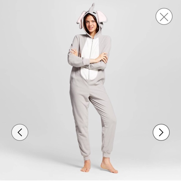 Elephant adult onesie